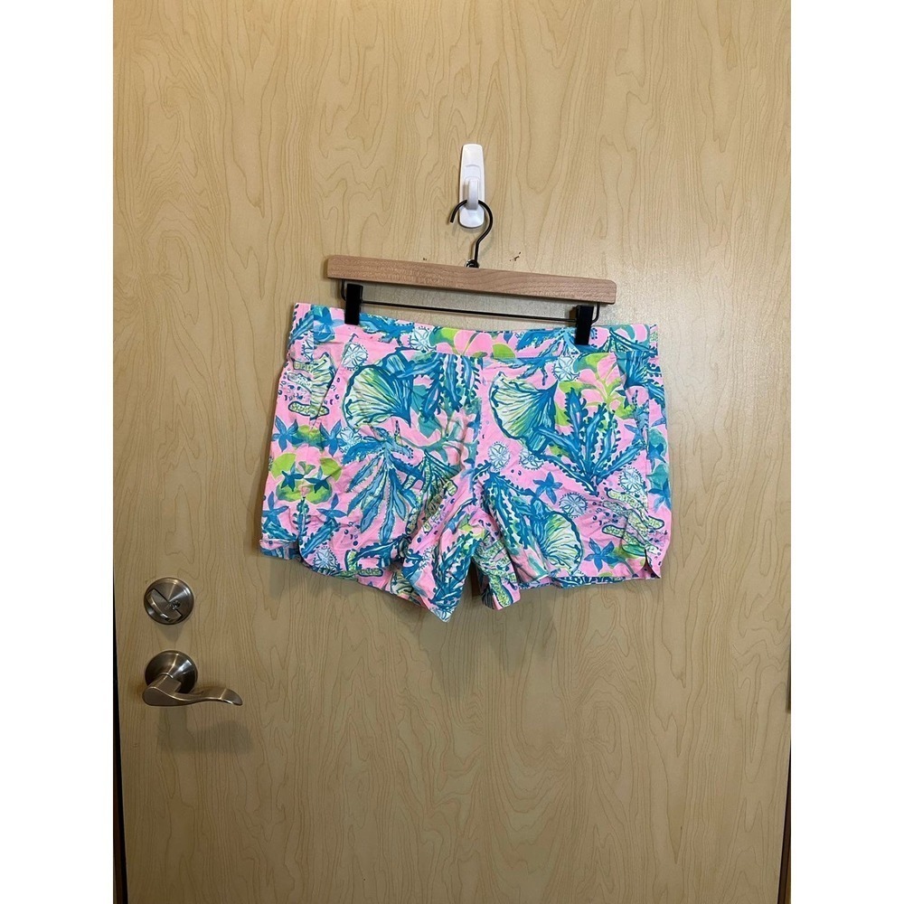 Lilly Pulitzer ocean view shorts